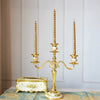 Candelabra Candle Holder, 3 or 5 Arm Taper Candle Holder, 8 Finishes