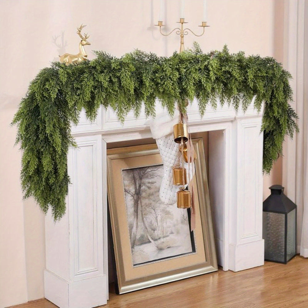 Christmas Garland for Mantel and Stairs