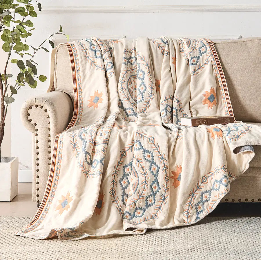 Bedspread on a bed, Bedspread - photo 1