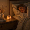 Marble table lamp, cordless rechargeable, product photo 2