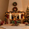 Christmas Taper Candle Holder