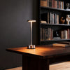 Cordless desk lamp, rechargeable aluminum, product photo 3