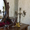 Candelabra Candle Holder, 3 or 5 Arm Taper Candle Holder, 8 Finishes