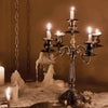 Candelabra Candle Holder, 3 or 5 Arm Taper Candle Holder, 8 Finishes