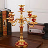 Candelabra Candle Holder, 3 or 5 Arm Taper Candle Holder, 8 Finishes