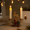 Christmas Taper Candle Holder
