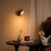 Cordless rechargeable wall sconce, stick-on wall light