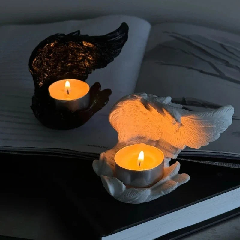 Angel Wings Candle Holder