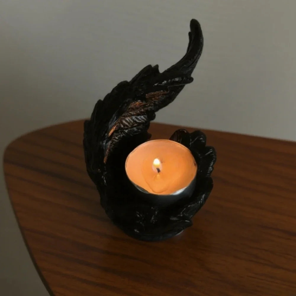 Angel Wings Candle Holder
