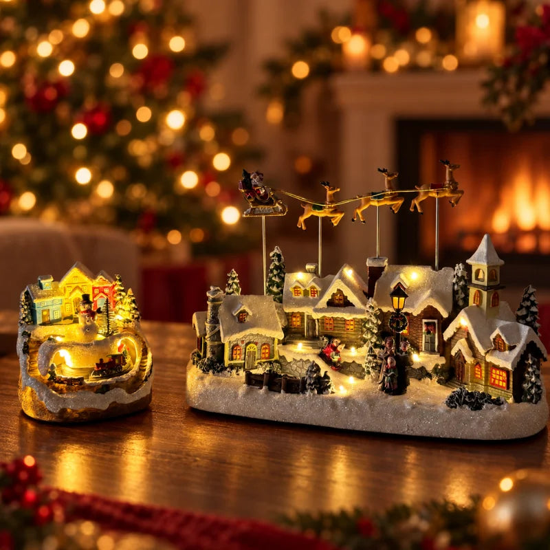 Light Up Christmas Village