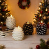 Flameless Pinecone Candles, LED Battery Candles with Remote, 2 to 8 Pack