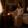 Marble table lamp, cordless rechargeable, product photo 4