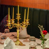 Candelabra Candle Holder, 3 or 5 Arm Taper Candle Holder, 8 Finishes