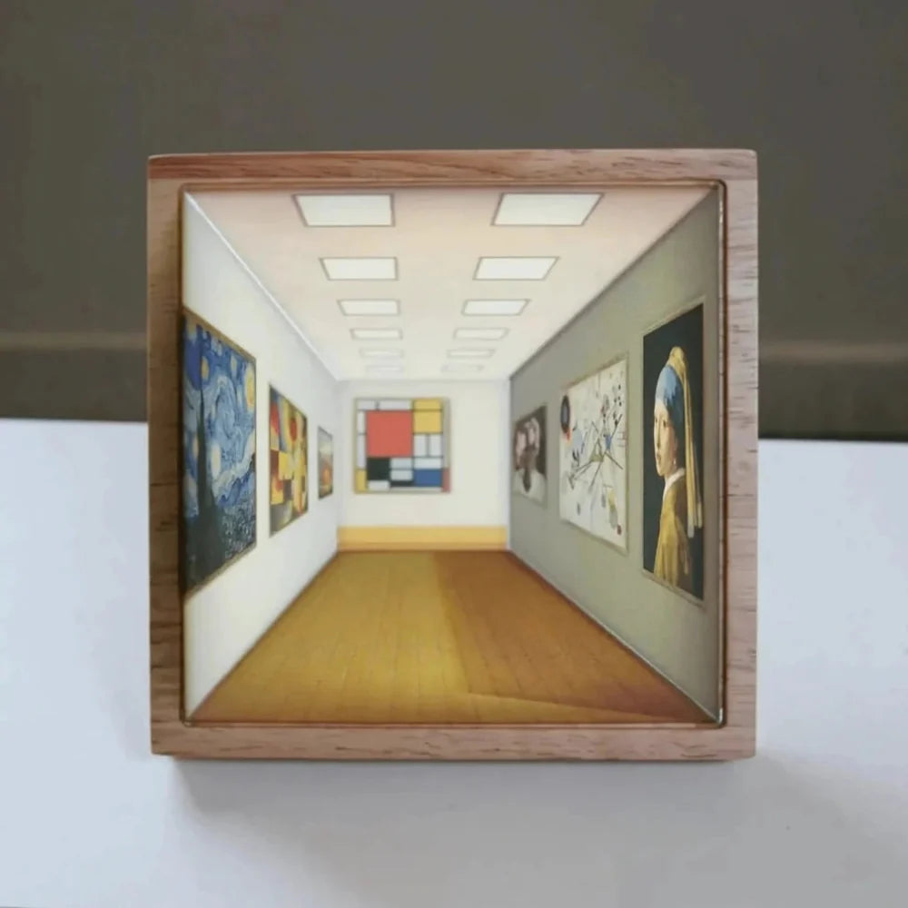 3D illusion art light color modes