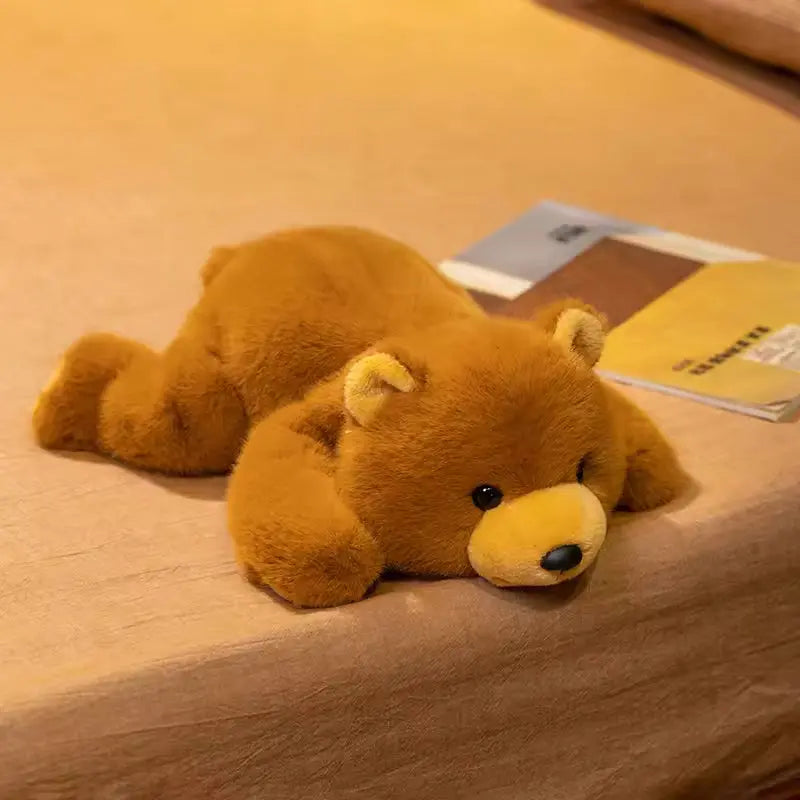 Weighted stuffed animal on a bed, Weighted Plush - photo 10