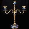 Candelabra Candle Holder, 3 or 5 Arm Taper Candle Holder, 8 Finishes