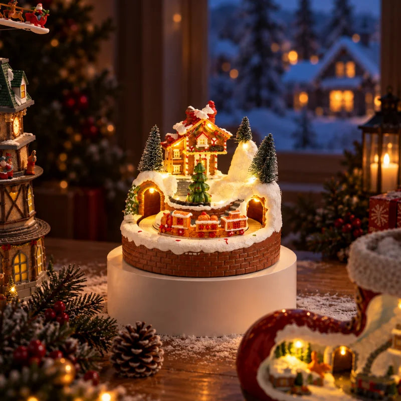 Light Up Christmas Village