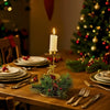 Christmas Taper Candle Holder