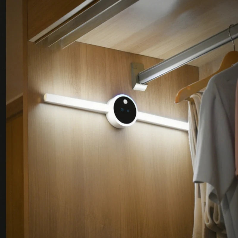 Gesture control light bar under a cabinet