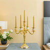 Candelabra Candle Holder, 3 or 5 Arm Taper Candle Holder, 8 Finishes