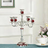 Candelabra Candle Holder, 3 or 5 Arm Taper Candle Holder, 8 Finishes