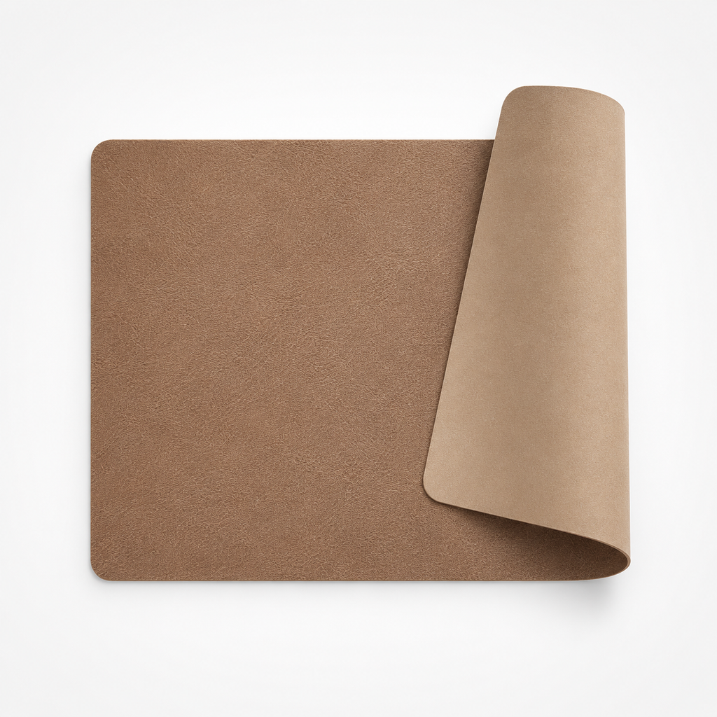 Double sided leather placemats set of 4 10
