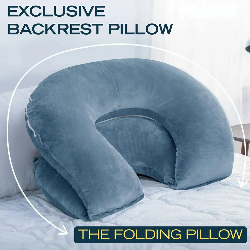 Reading pillow on a bed, Reading Pillow - photo 5