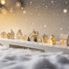 Ceramic Christmas Village Houses