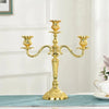 Candelabra Candle Holder, 3 or 5 Arm Taper Candle Holder, 8 Finishes