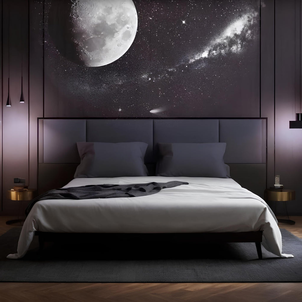 Galaxy star projector planetarium night light