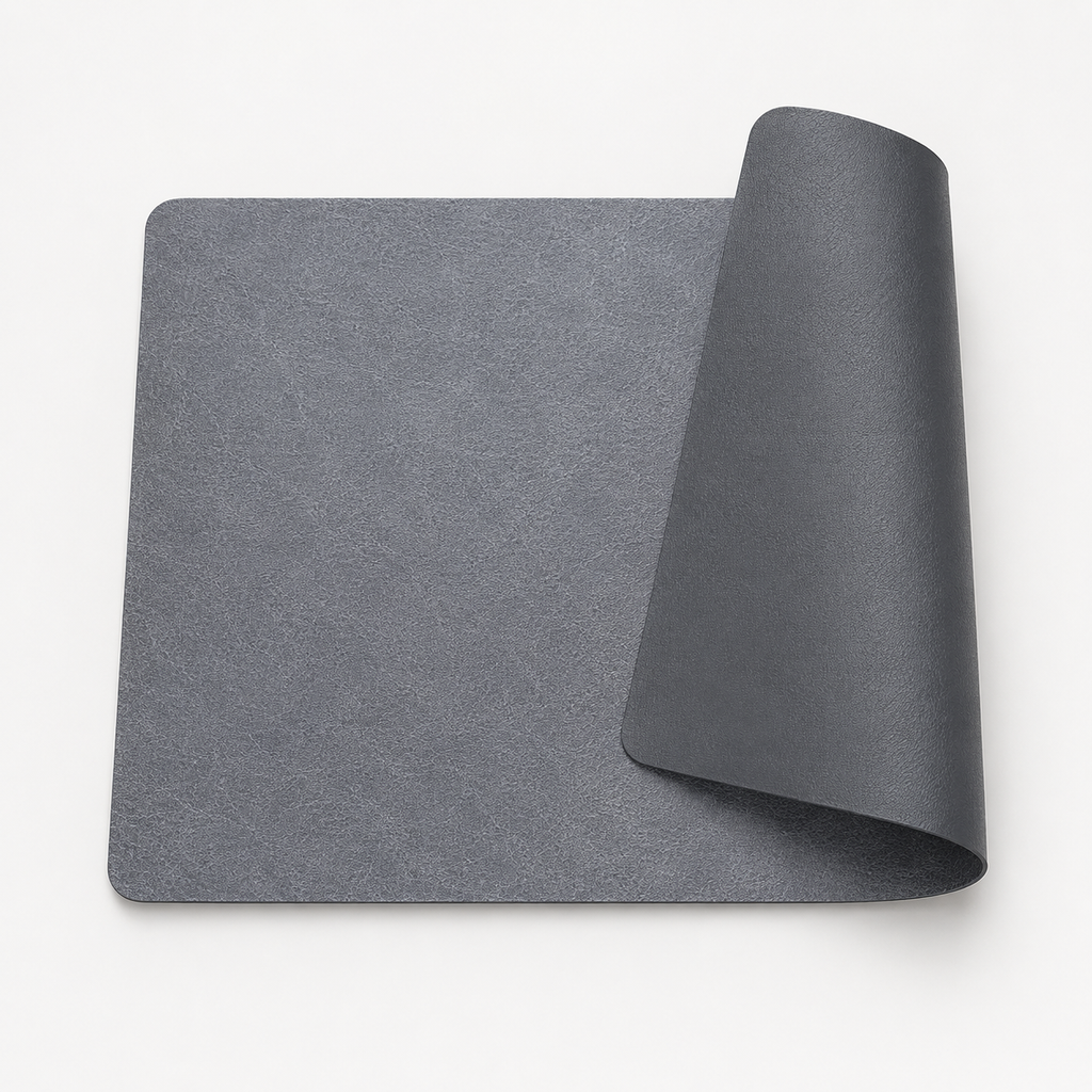 Double sided leather placemats set of 4 14