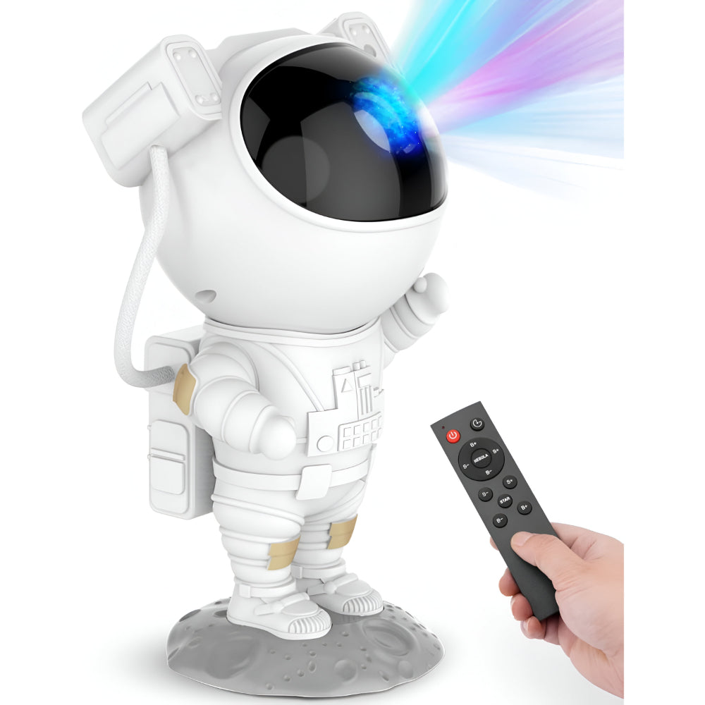 Galaxy Star Projector Night Light, Astronaut Lamp with Remote and Timer