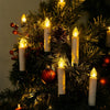 Clip-on battery operated Christmas tree candles 6