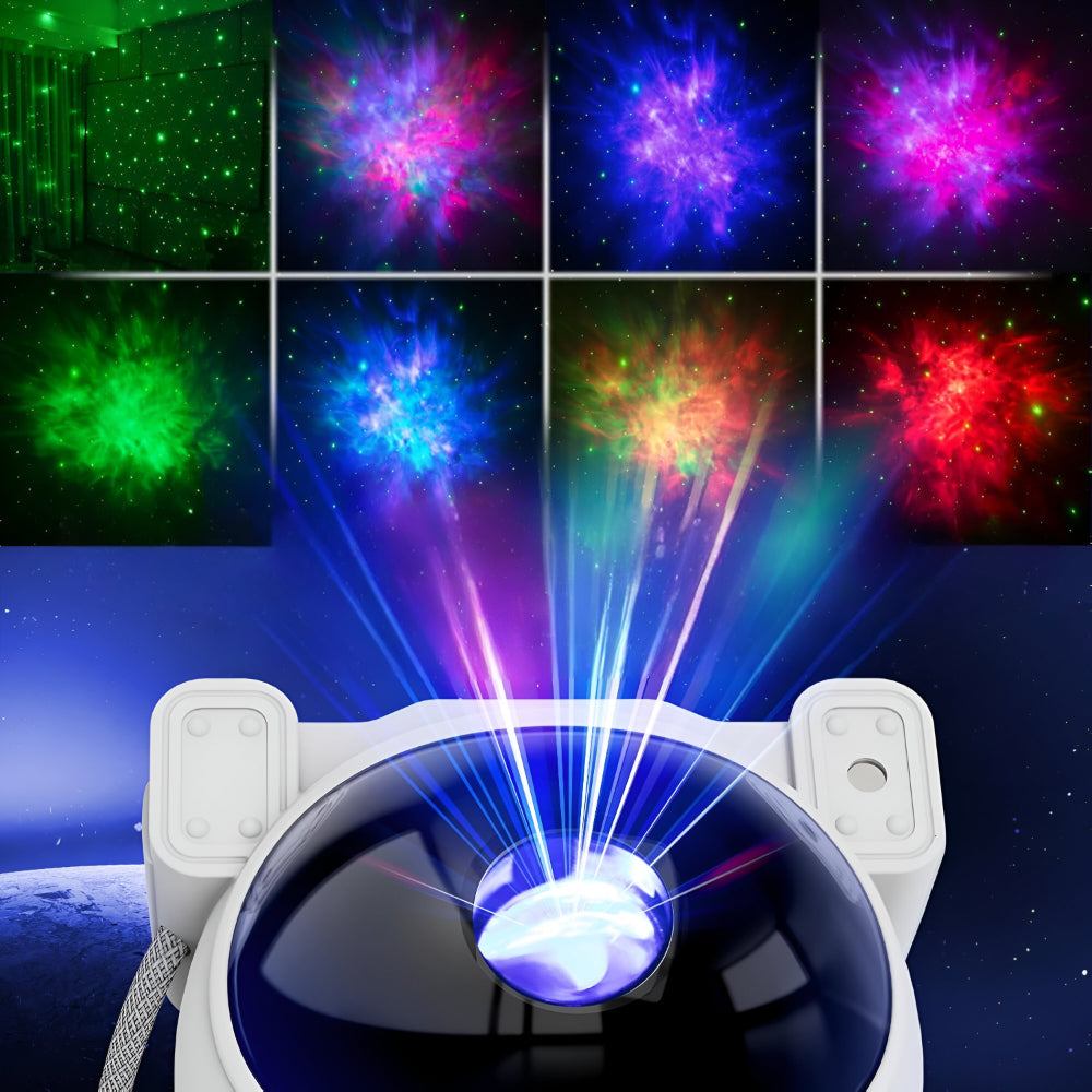 Galaxy Star Projector Night Light, Astronaut Lamp with Remote and Timer