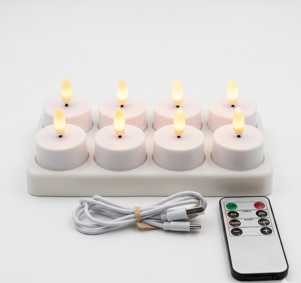 Flameless taper candles - photo 10