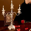 Candelabra Candle Holder, 3 or 5 Arm Taper Candle Holder, 8 Finishes