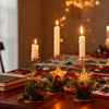 Christmas Taper Candle Holder