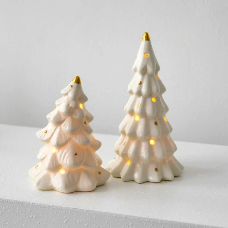 Ceramic Christmas Village Houses