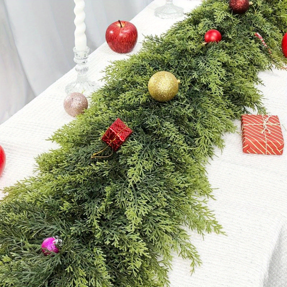 Christmas Garland for Mantel and Stairs