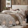 Floral duvet cover set on a bed, Bedding Set - photo 2
