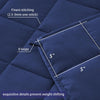 Cooling weighted blanket on a bed, Weighted Blanket - photo 4