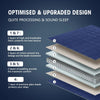 Cooling weighted blanket on a bed, Weighted Blanket - photo 6