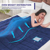 Cooling weighted blanket on a bed, Weighted Blanket - photo 3