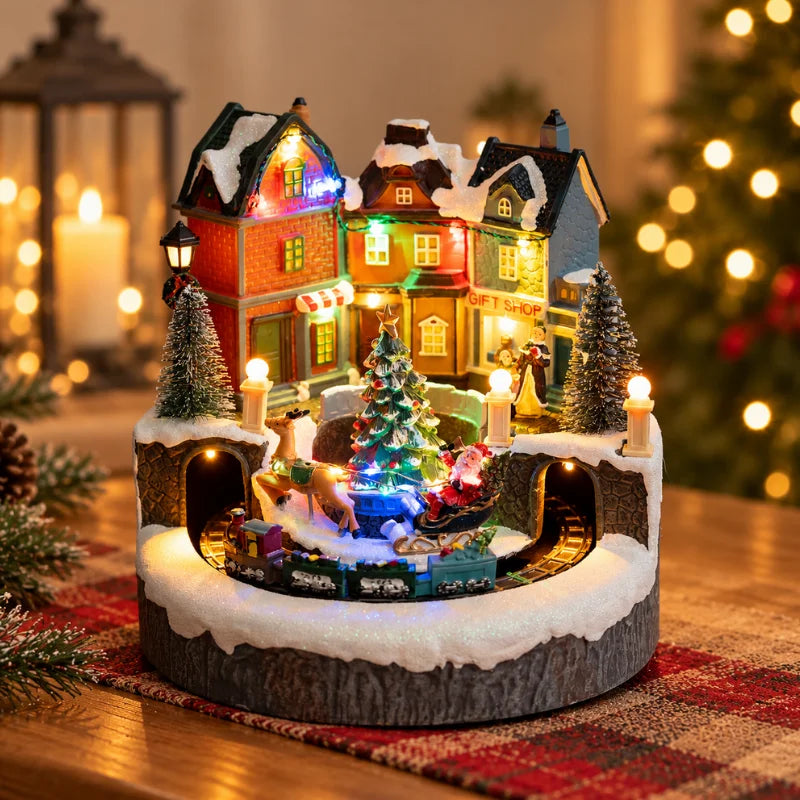 Light Up Christmas Village