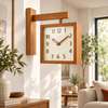 Wooden Pendulum Wall Clock