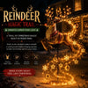 Solar Christmas lights Santa sleigh yard stake - photo 8