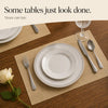 Woven vinyl placemats set of 4 7