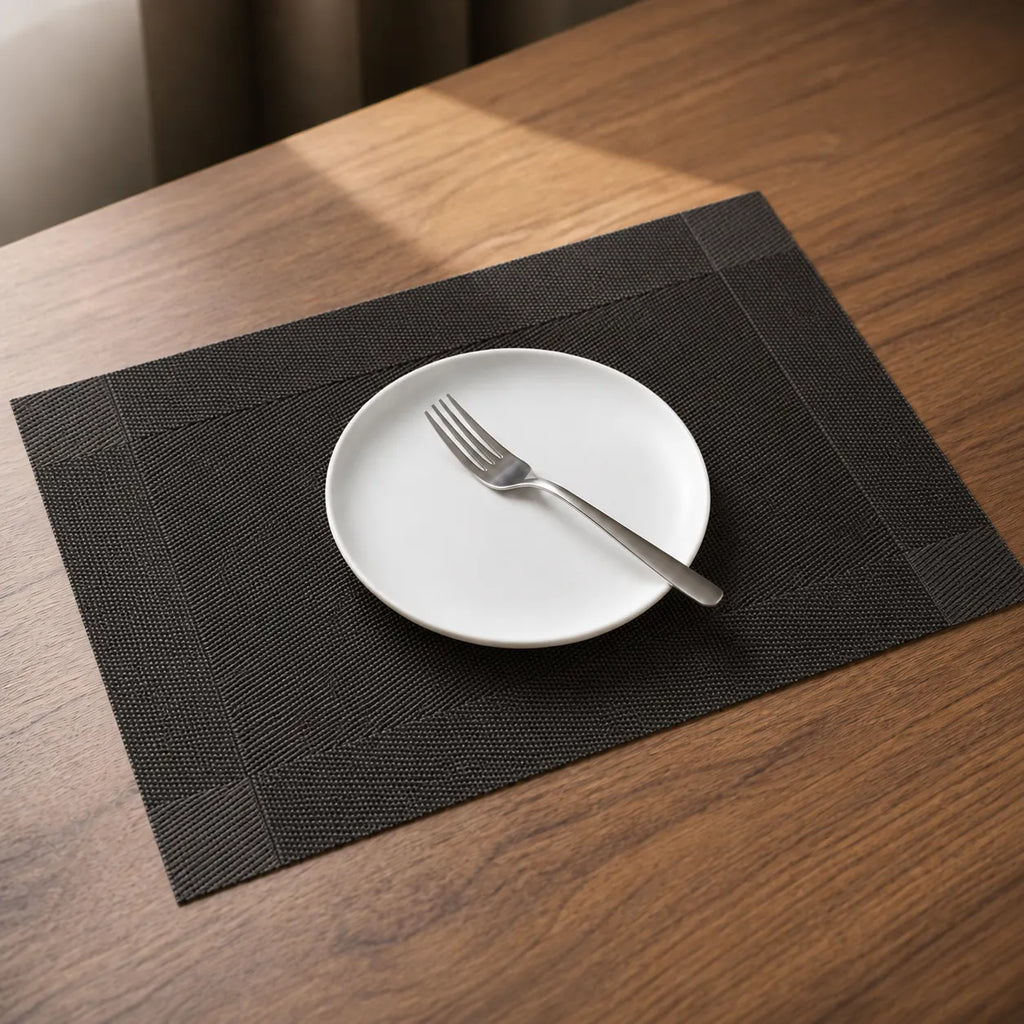 Woven vinyl placemats set of 4 13