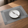 Woven vinyl placemats set of 4 12