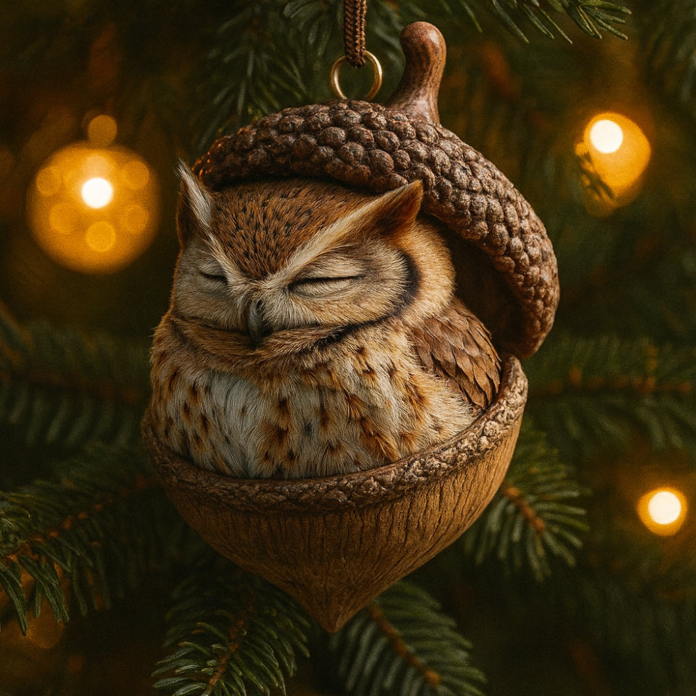 Woodland Animal Christmas Ornament